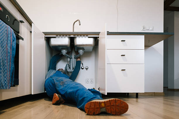 Professional Drain Cleaning technician working in Boiling Springs, SC